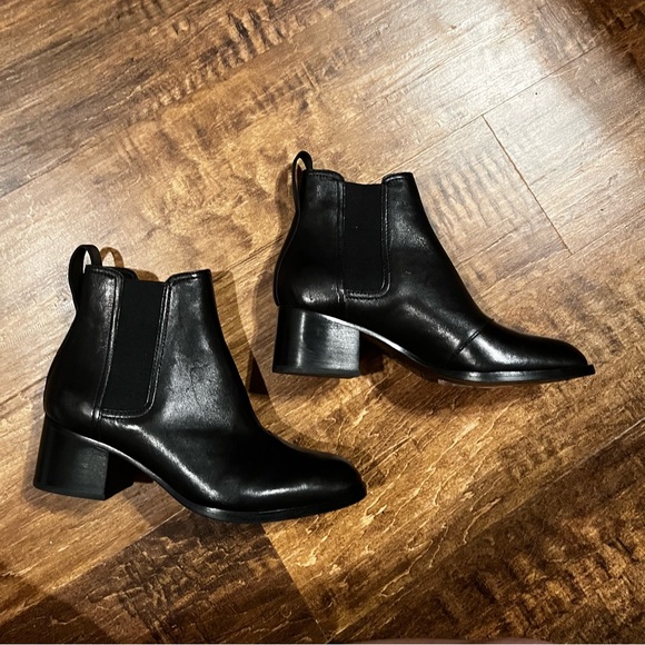Rag & Bone Walker leather Black Ankle Boot - Picture 3 of 4